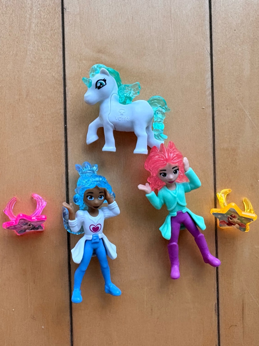 Set of Kinder Toys My Little Pony